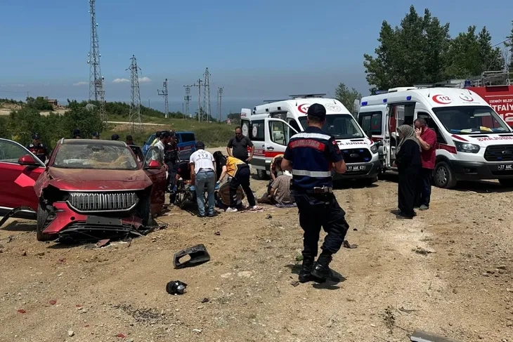 TOGG kaza anı
