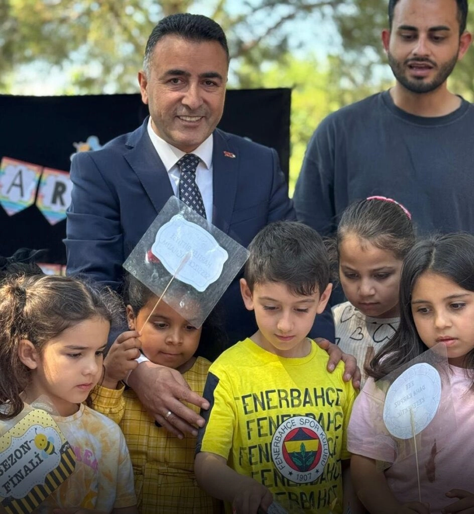 Başkan Kaçar öğrencilerle