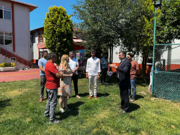 İl Müdürü Arif Laçin, Çalışmaları Yerinde İnceledi