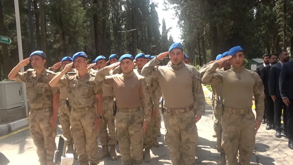 Yalova şehitlik töreni
