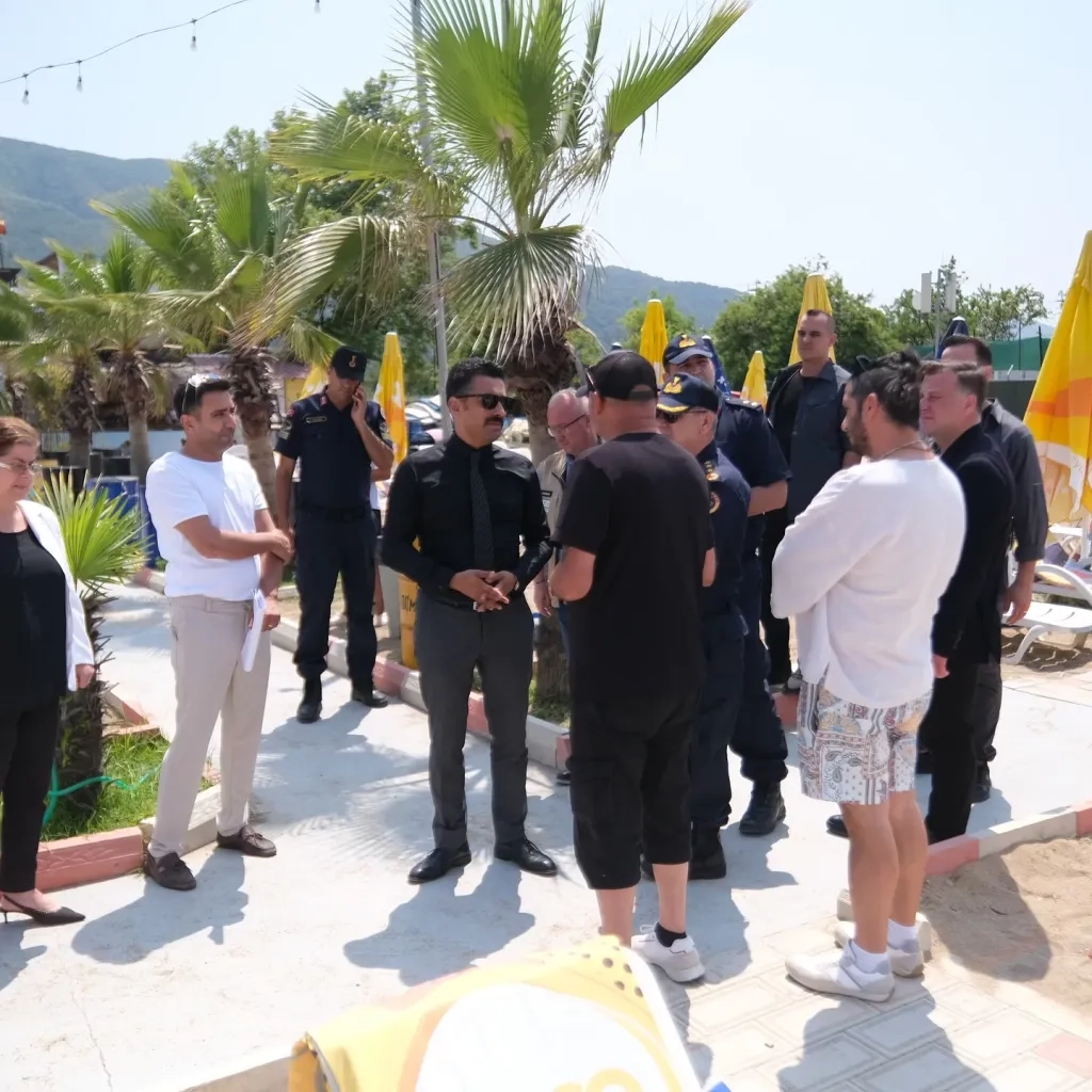 Teşvikiye Plajı Denetim Görüntüsü