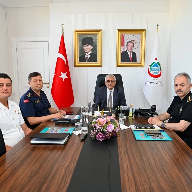 Yalova Valiliği Güvenlik Toplantısı