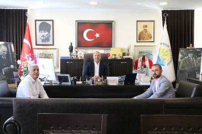 Çınarcık Belediyesi'ne Okul Müdürü Ziyareti