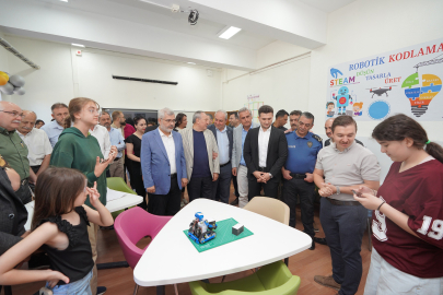 Robotik Kodlama Sınıfı Altınova’da Açıldı