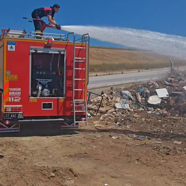 Çiftlikköy ev yangını