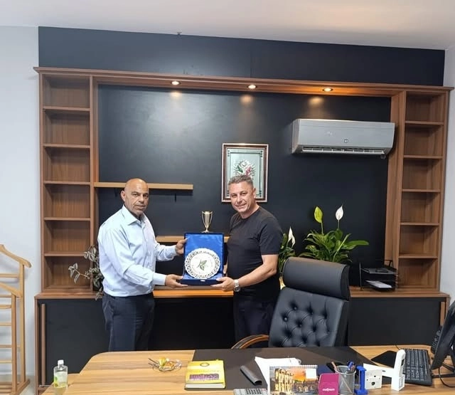 Başkan Çitil Mustafa Karadağ ziyareti