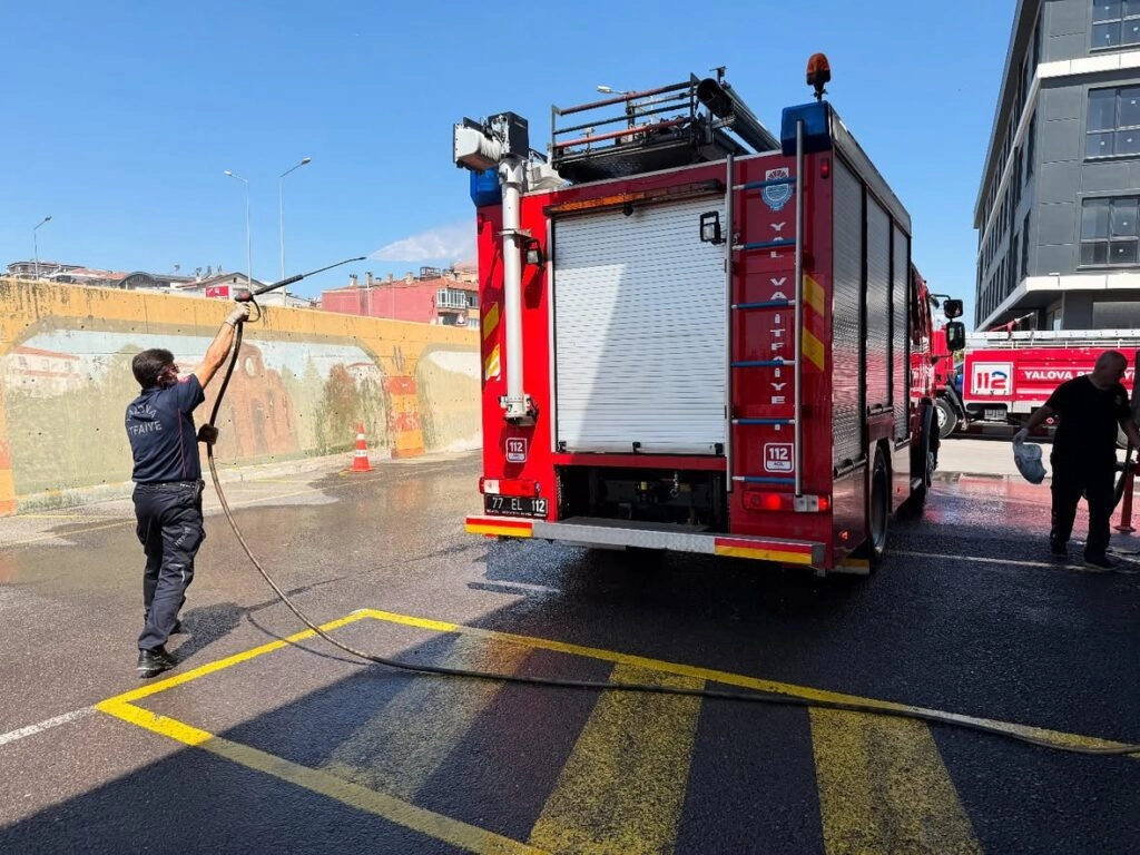 Yalova İtfaiyesi Bakım Çalışmaları