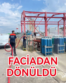 Taşköprü'de Vinç Kazası: Oksijen Tüplerine Sızan Hidrolik Sıvı Paniğe Yorumladı