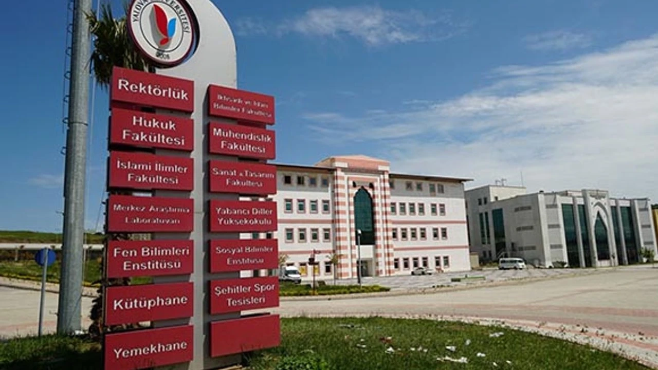 Yalova Üniversitesi'nde Su Krizi Tedbiri!