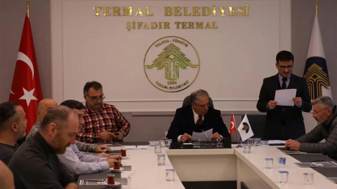 Termal Belediyesi Aralık Ayı Olağan Meclis Toplantısı Yapıldı!