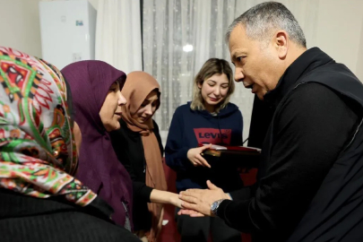 Yerlikaya'dan Şehit Polis Yasin Koçyiğit’in Ailesine Ziyaret