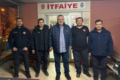 Başkan Gürel, Yeni Yılda Personelleri Yalnız Bırakmadı!