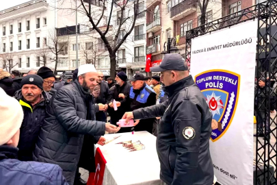 Yalova’da Şehit Olan Polisler İçin Mevlit-i Şerif Düzenlendi!