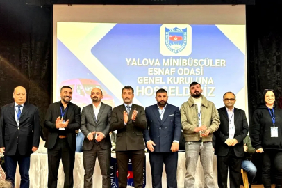 Erhan Baş, Yalova Minibüsçüler Esnaf Odası Başkanlığında Üçüncü Dönemini Kazandı!