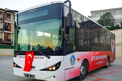 Çiftlikköy’de Toplu Taşıma Yeni Tasarımla Hizmete Girdi!