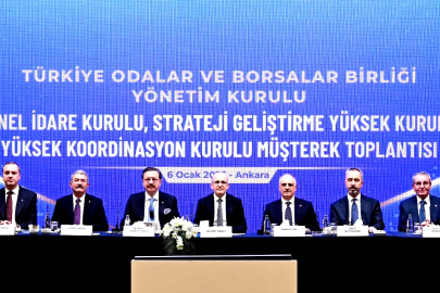 YTSO Başkanı Demiryürek TOBB’daki Ekonomi Toplantısına Katıldı!