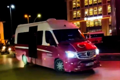 Yalova’da Duygulandıran Konvoy: Minibüsler Şehit Polisler İçin Bir Araya Geldi!