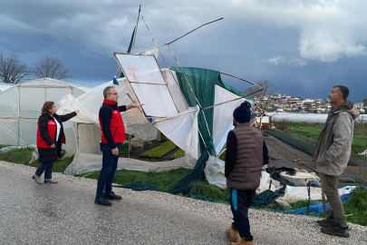 Fırtına ve Sağanak Yalova’da Seraları Vurdu!