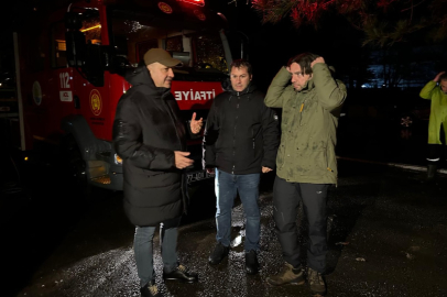 Çınarcık Belediyesi’nden Su Baskınlarına Gece Mesaisi!