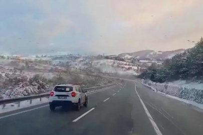 Süpürgelik’te Gece Başlayan Kar, Sürücüleri Zorladı!