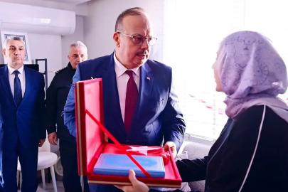 Vali Canbolat’tan Şehit Polis Yasin Koçyiğit’in Ailesine Anlamlı Ziyaret!