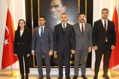 Armutlu'da Yargı Mensuplarından Kaymakam Demir’e Ziyaret!