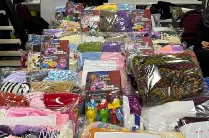 Yalova'da İHH’lı Kadınlardan Suriye’ye Kışlık Giysi Desteği!