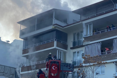 Yalova Bağlarbaşı Mahallesi'ndeki Daire Yangını Korkuttu!