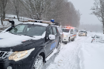 Teşvikiye Delmece Yaylası’nda Mahsur Kalanlara 6 Saatte Ulaşıldı!