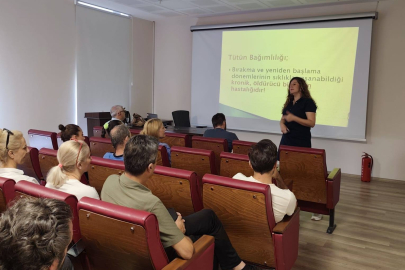 Yalova İl Sağlık Müdürlüğü’nden Tütünle Mücadele Eğitimi!