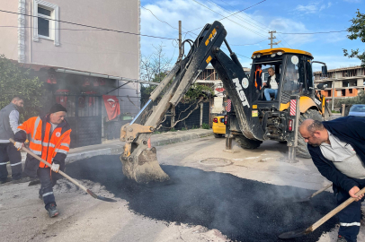 Altınova’da Yol Onarım Çalışmaları Aralıksız Sürüyor!