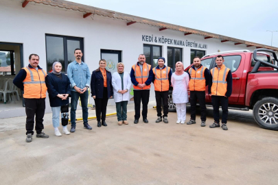 Altınova’da Sokak Hayvanları İçin Mama Tesisi İncelendi!