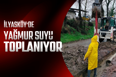 İlyasköy’de Yağmur Suyu Hattı Çalışması Tamamlandı
