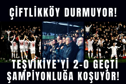 Çiftlikköy Belediyespor Şampiyonluğa Koşuyor!