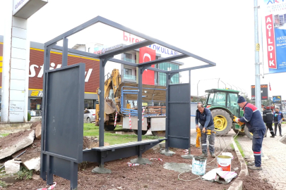 Çiftlikköy'de LED’li Modern Duraklar Hizmete Girecek!