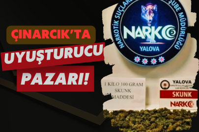 Yalova’da Zehir Tacirlerine Darbe: 1 Kilo Skunk Ele Geçirildi!