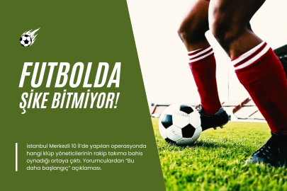 Futbolda Yasa Dışı Bahis ve Şike Operasyonu: 10 İlde 32 Gözaltı!