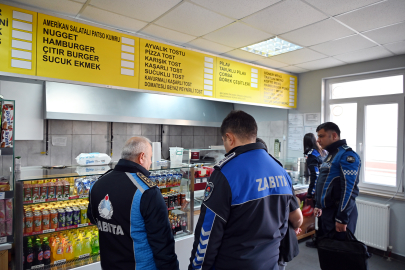 Okul Kantinlerinde Hijyen Alarmı: Zabıta Sahaya İndi!