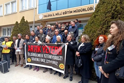 Yalova’dan Öğretmen Cinayetine Ortak Tepki: Eğitimciler İş Bıraktı!