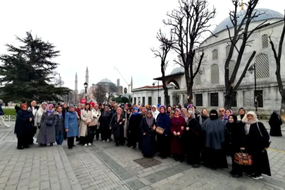 Çiftlikköylü Kadınlar İstanbul Camileri Turuna Katıldı