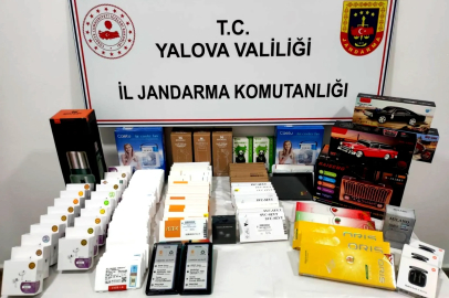 Yalova'da Ev-İş Yeri-Araca Baskın: Kaçak Ürünler Yakalandı!