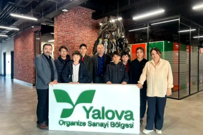 Yalova OSB’de Öğrenciler Sanayiyle Tanıştı