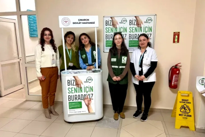 Çınarcık Devlet Hastanesi’nden Yeşilay Haftası Desteği