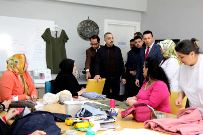 Kaymakam Demir Halk Eğitim Merkezi’ni Yerinde İnceledi!