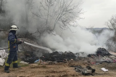 Yalova–Bursa Yolunda Korkutan Yangın!