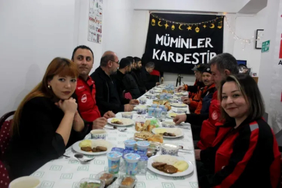 Yalova’da Kurtarma Ekipleri İftarda Bir Araya Geldi