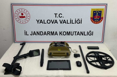 Yalova Jandarması'ndan Kaçak Kazıya Anında Müdahale!