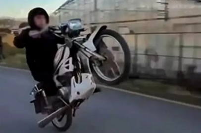 Yalova’da Trafikte Akrobatik Motosikletçiye Ağır Ceza!