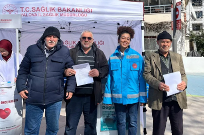 Çiftlikköy’de Ramazan’da Sağlık Bilgilendirmesi