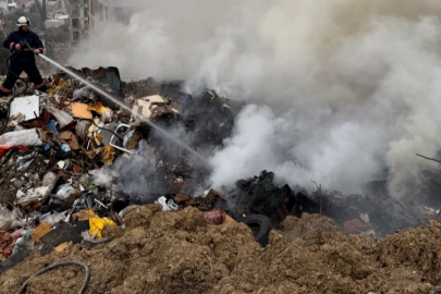 Yalova Çöplük Alanında Korkutan Alevler!